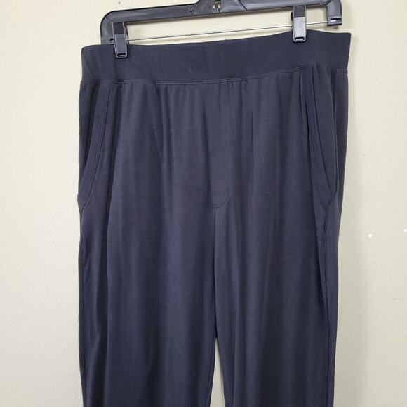 Under Armour Mens Black Regular Fit Elastic Waist Pull On Sweatpants Size Large - Picture 3 of 8